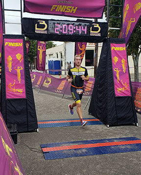 AT THE FINISH